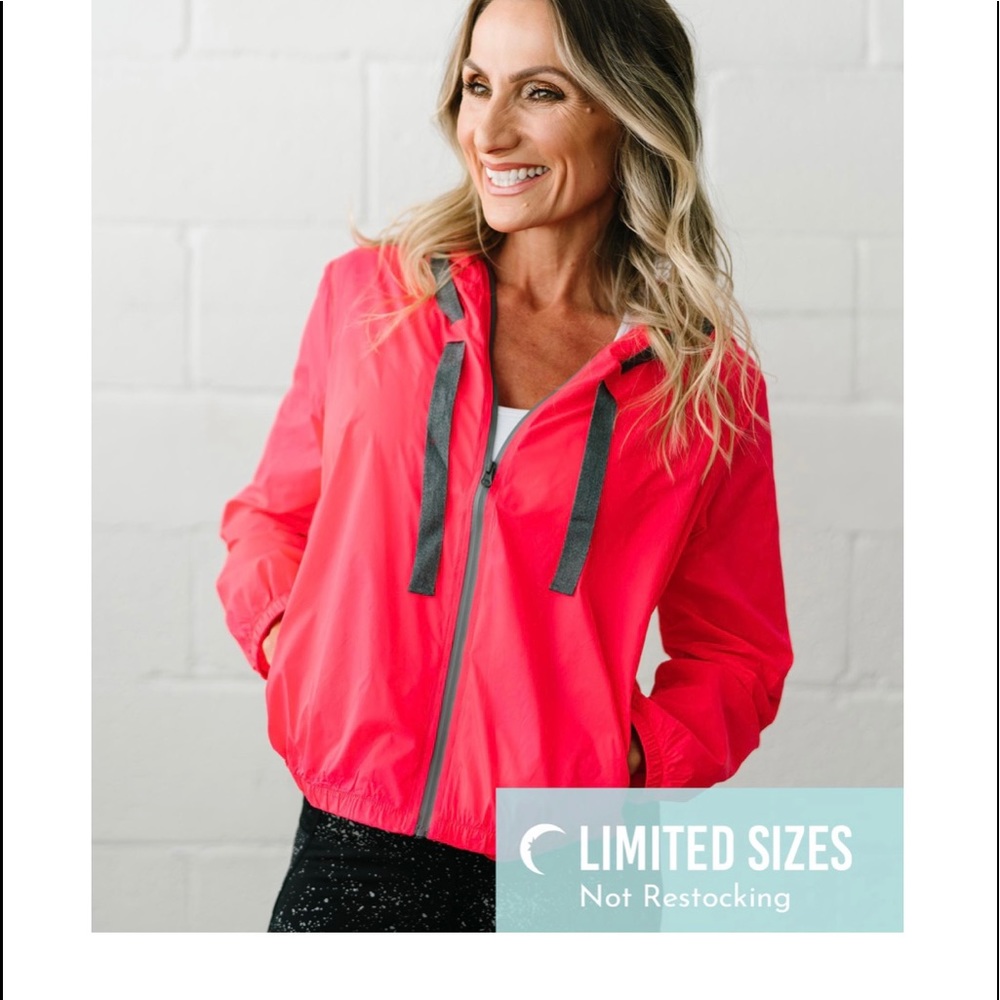 Pink hoodie